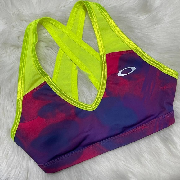 Oakley Other - Oakley breath in sports bra purple size XS
